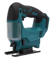 Cordless Jigsaw Machine 21V with 2x Lithium Batteries & Fast Charger | Heavy-Duty Electric Jigsaw for Wood, Metal, Plastic | Variable Speed, Bevel Cut, Tool-Free Blade Change, LED Light - UAE Fast Delivery